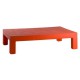 Jut Mesa 120 Tisch niedrig Vondom rot