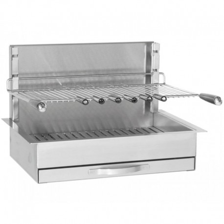 Gril Inox Encastrable Forge Adour 961-66 Dimension 66 x 45 x 46 cm