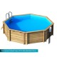 Piscine en Bois Hors-Sol Tropic 414 Octogonale BWT myPOOL