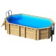 Piscine Bois Hors-Sol TROPIC Octogonale+ 523 x 313 BWT myPOOL