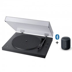 Platinum Sony vinil Bluetooth com alto-falante de graves extra