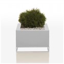 Pot jardinière vela terra H40 Vondom branco