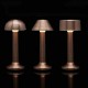 Luminaire de Table Imagilights Led Sans Fil Collection Moments Bronze Dôme