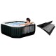 Spa Intex Carbone Bulles et Jets 6 Places Pure Spa