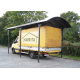 Carport Motorhome L7,60xH3,60m aluminium en polycarbonaat Anti-UV Habrita