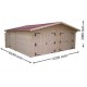 Double Wooden Garage Habrita 42 m2