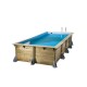 Piscine Bois Ubbink Azura 350x505 H126cm Liner Bleu