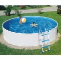 Piscina Azuro Round branco reversível branco 360x90