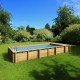 Piscine Urbaine Procopi en Bois 600 x 250 x H 133 Couverture Automatique