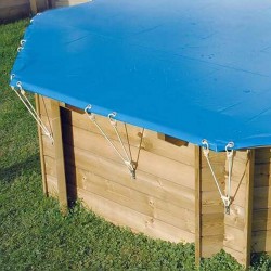 Cubierta de seguridad para piscinas Ubbink 500x800 NF P 90-308