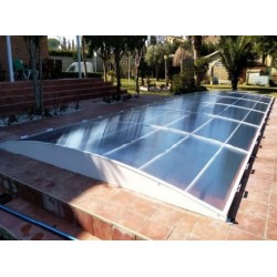 Gabinete de piscina plana Abrisol Tapia Removível 1060x440