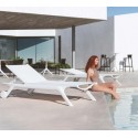 Set van 4 Ligstoelen Afrika Vondom zonnebaden