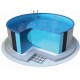 Piscine Ronde Azuro Ibiza 460 H120 avec Filtre à Sable