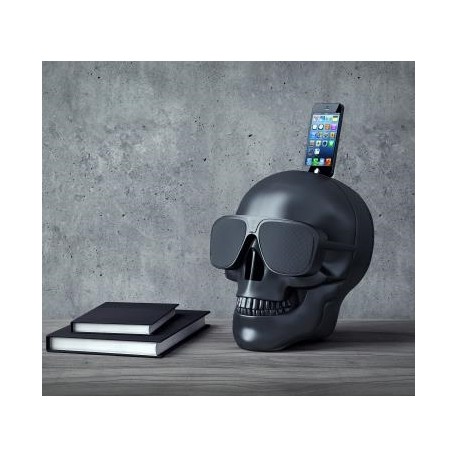 AeroSkull HD Plus Matt Black Technology Jar Speaker