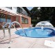 Oval Pool Azuro Ibiza 350x700 H120