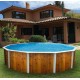 Piscina acima do solo TOI Veta oval 550x366xH120 com kit completo