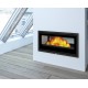 Inserto in legno Bronpi Cairo 110-D Double Face Vision 15kW con turbina