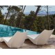 Set of 4 Deck Chairs: Vondom Ibiza White