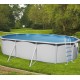 Piscine hors sol TOI Magnum ovale 640x366xH132 Compact Blanc