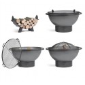 Tuin Brazier FatBoy Cook King Premium 85cm met 4 Accessoires