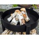 Viking King Kohlenbecken und Stativ 80cm mit Edelstahlgrill