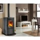 Stufa a legna Nordica Extraflame Ester BII 9.4kW pietra naturale