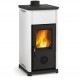 Fogão a lenha Nordica Extraflame Tea 6.6kW branco