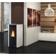 Geventileerde pelletkachel La Nordica Extraflame Ketty Evo 2.0 7kW Beige