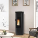 Stufa a pellet La Nordica Extraflame Amika 8kW impermeabile ventilata Pietra naturale