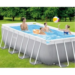 Prisma de piscina FramTubular Intex 4x2 x h122