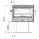 Ferlux Afar Stufa a legna in ghisa con pira 15,9 kW