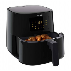 Freidora de aire Philips Rapid Air Black Airfryer XL 6L