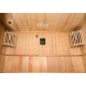 Sauna a Vapor Zen 2 lugares Pacote Completo 3.5kW