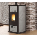 Extraflame Serafina Petra Evo Fogão a pellets ventilado 8kW Pedra Natural