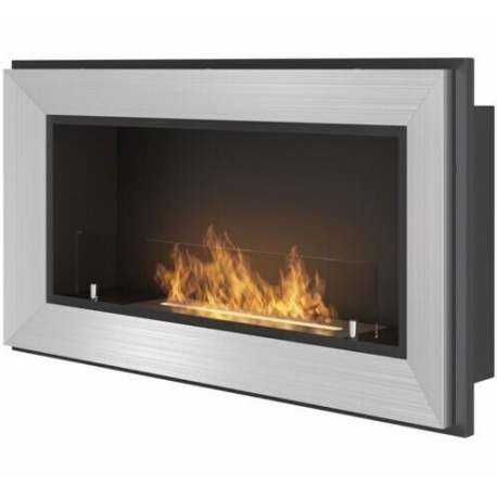 SIMPLEfire Frame 900 Chimenea de Bioetanol Negro con 1 Ventana