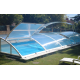 Low Pool Enclosure Lanzarote Removable Enclosure 12x4.7m