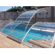 Low Pool Enclosure Lanzarote Removable Enclosure 12x4.7m