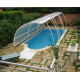 Low Pool Enclosure Lanzarote Removable Enclosure 10.8x6.7m