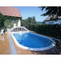 Piscina Ovale Ibiza Azuro 800x416H150 ECO