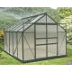 Serre de Jardin Aluminium Habrita 7.35m2