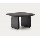 VeryForma Pita Black Finish Oak Wood Coffee Table