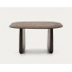 VeryForma Pita Dark Finish Oak Wood Coffee Table