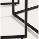 Set of 2 Ana VeryForma Walnut and Metal Nesting Tables