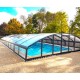 Abri de Piscine mi-haut télescopique Imperial 12.78X4 Abrilios