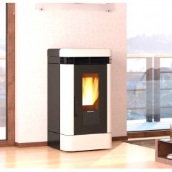 La Nordica Extraflame Lucia 12 kW Stufa a Pellet Ventilata Taupe