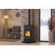 Holzofen Nordica Extraflame Fedora 8.3kW Bordeaux