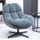 Molo Fabric Swivel Chair Blue VeryForma