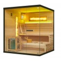 Corner Panoramic 4-person UniSpas steam sauna