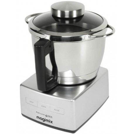 MAGIMIX CS 6200XL keukenmixer BANKETBAKKER 18601F Chroom