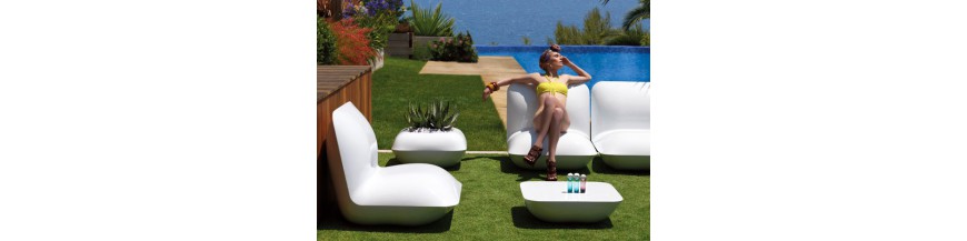 Muebles de diseño al aire libre